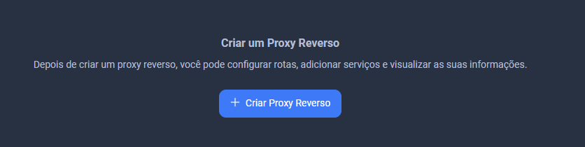Criação de um reverse proxy